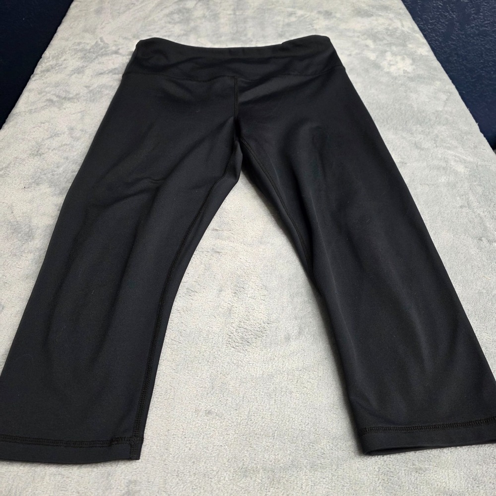Zyia‎ Active Black High-Rise Leggings Women's SZ M (8-10)